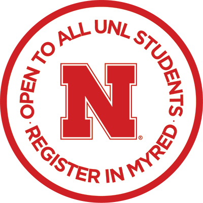 Open to All UNL Students. Register in MyRed.