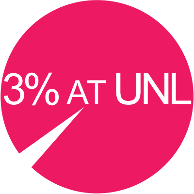 3 percent UNL