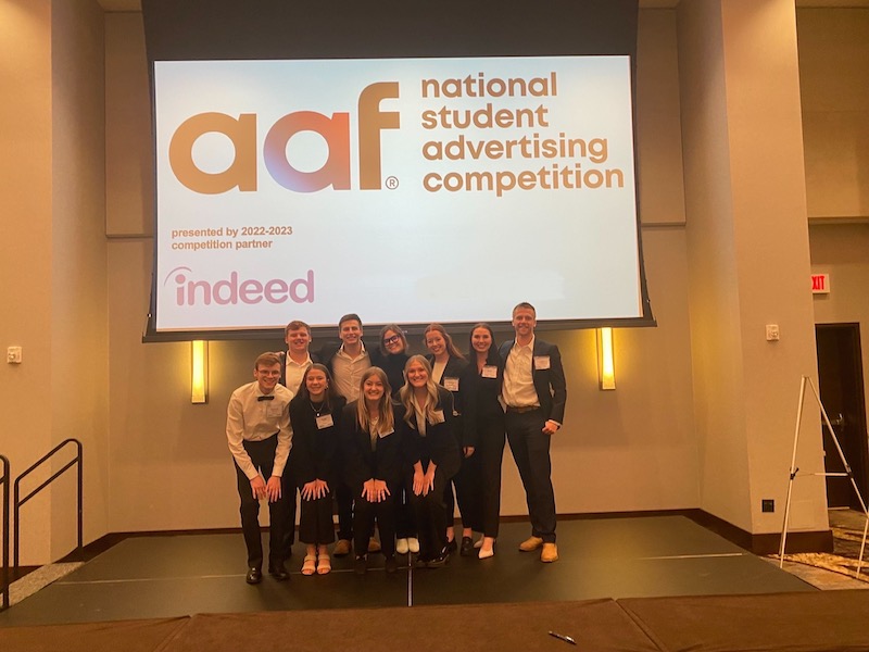 UNL’s 2023 National Student Advertising Competition team