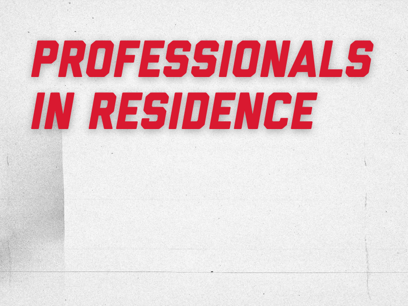 professionals in residence graphic