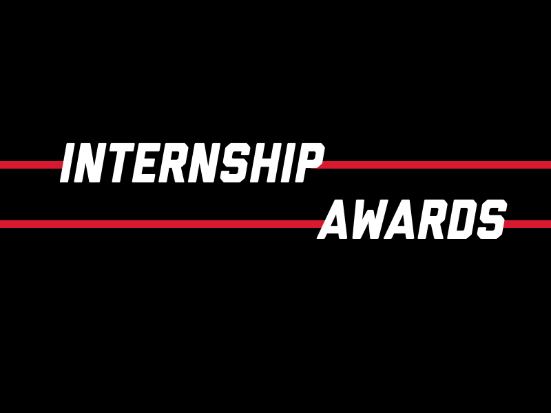 internship award graphic