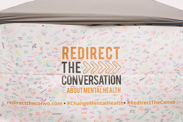 The team hung a poster at its events that students could sign saying they will redirect the conversation.