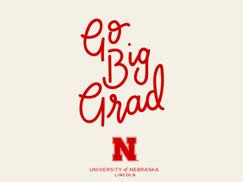 go big grad graphic