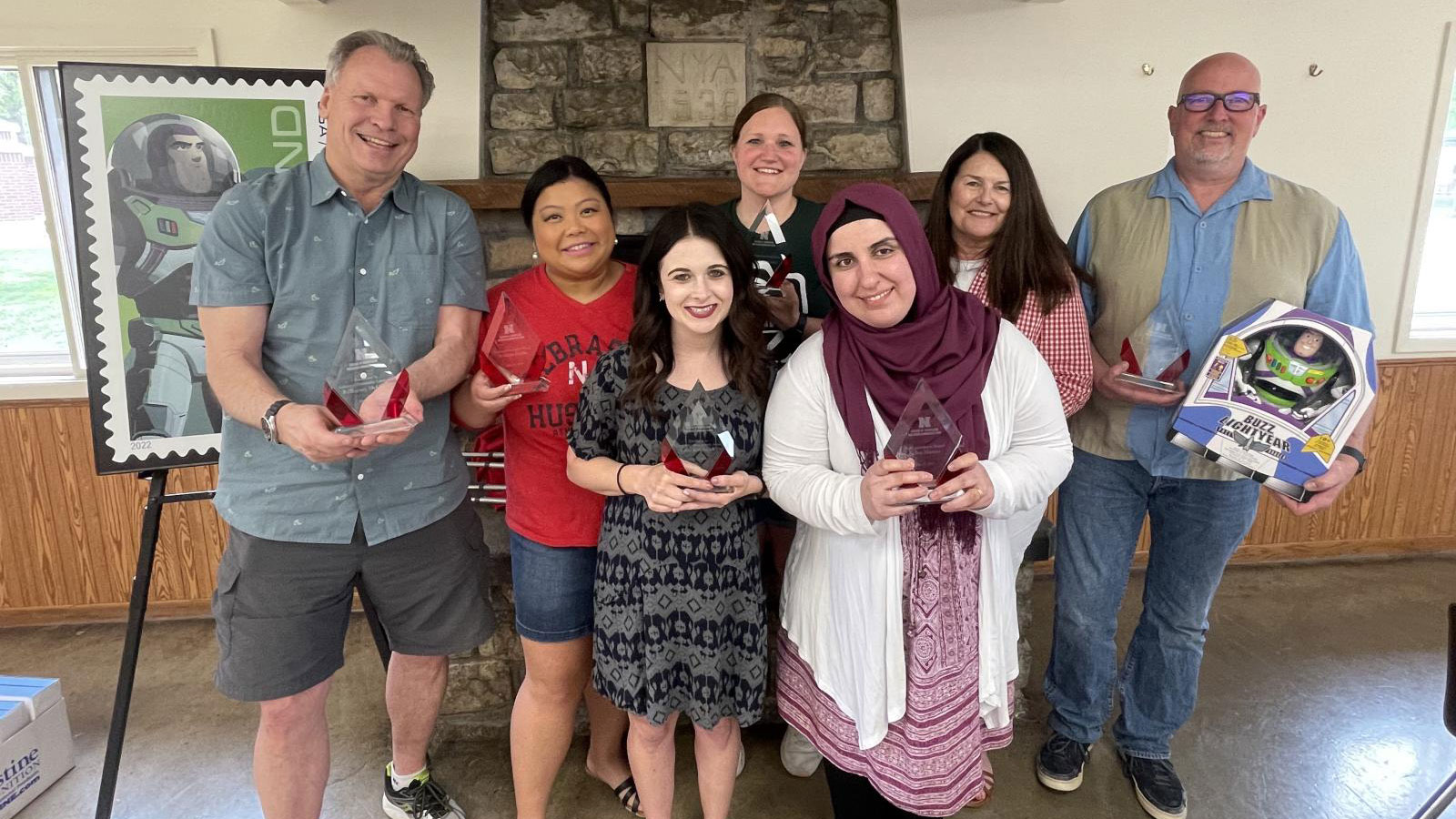 CoJMC staff receiving awards