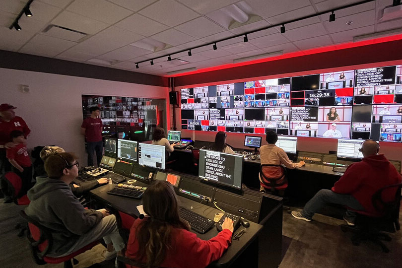 TV Studio Control Room