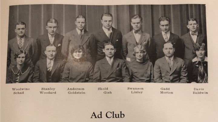 Photo of Ad Club Members from 1924