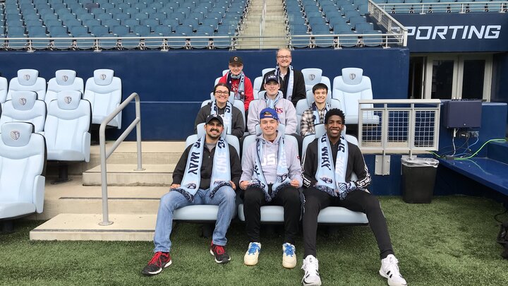 students at Sporting KC