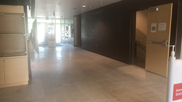 Andersen Lobby before construction