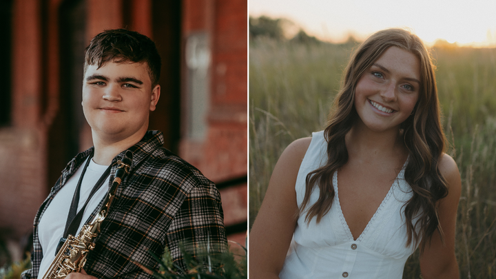 Patrick Clark and Elaina Kratky