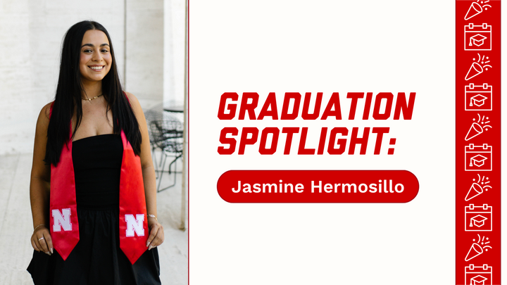 Jasmine Hermosillo, advertising and public relations major and hospitality, restaurant tourism management minor from Omaha.