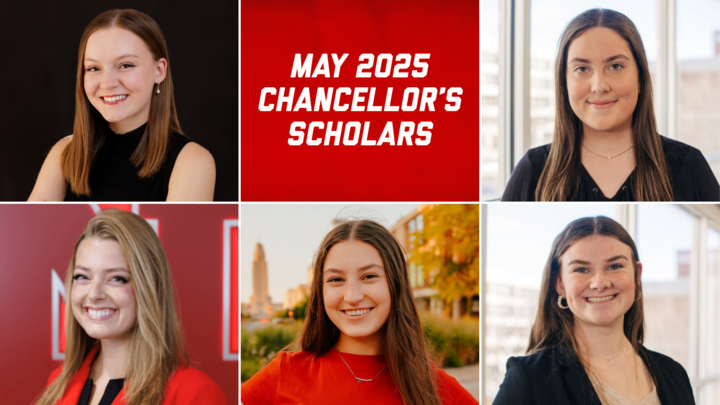 images of the May 2025 Chancellor's scholars