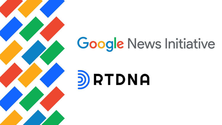 Google News Initiative and RTDNA logos