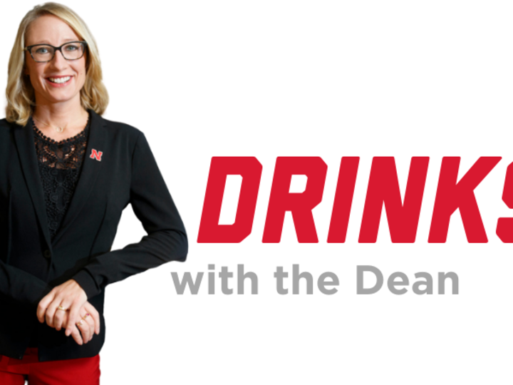 Drinks with the Dean graphic