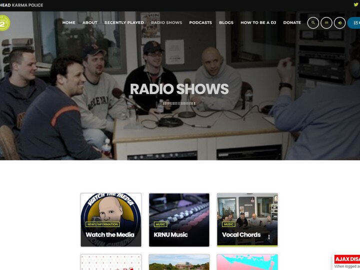 KRNU's website.