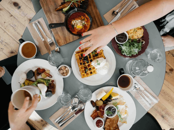 a brunch spread