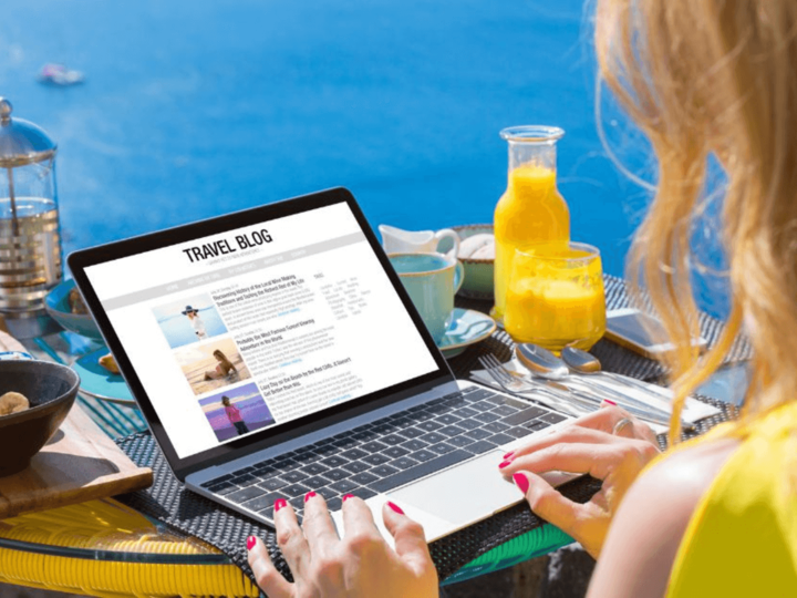 person on laptop