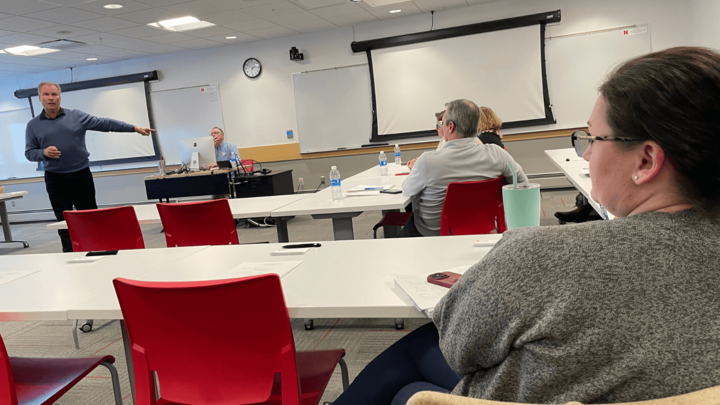 people in a classroom