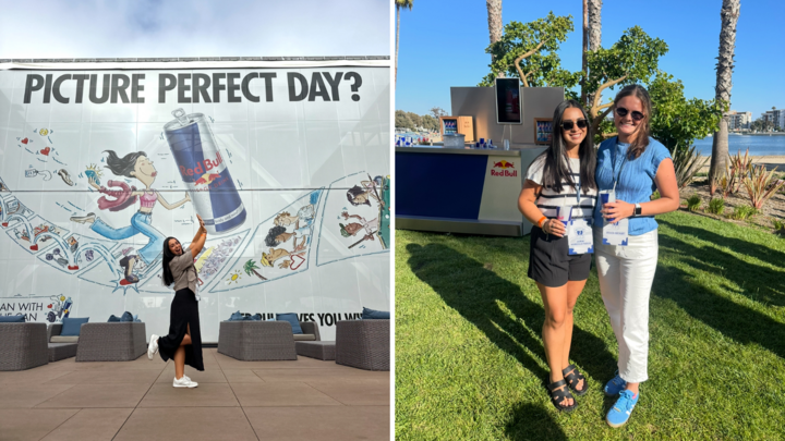 Jasmine Hermosillo at Red Bull headquarters in Santa Monica for the company's annual leadership conference.