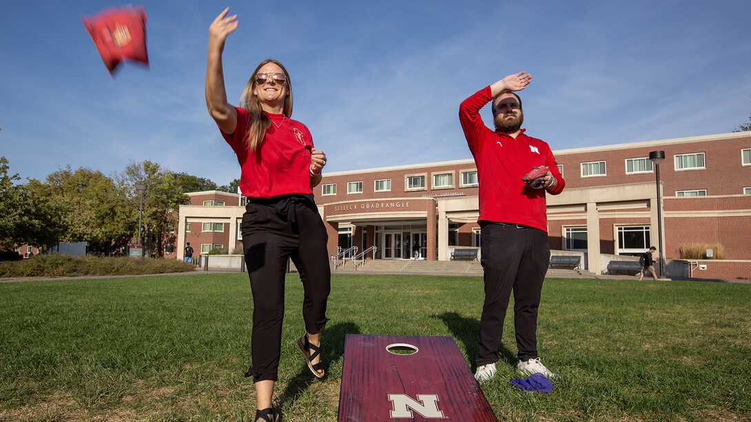 Swanson, homecoming team craft events for all Huskers