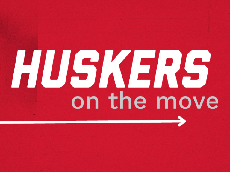 Huskers on the Move graphic